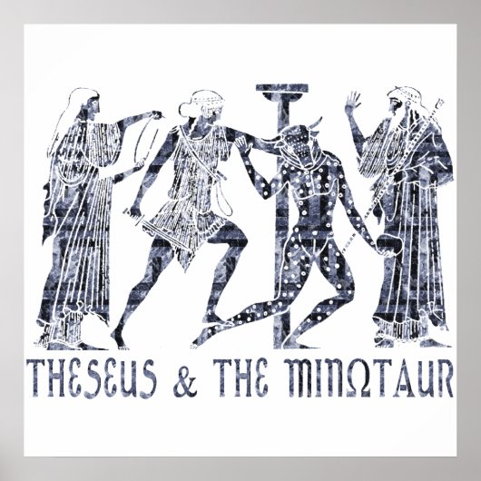 Poster Theseus & Le Minotaure (Devant)