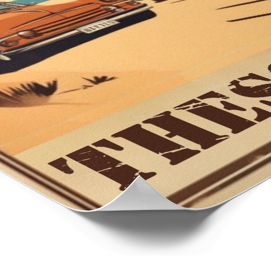 Poster Thessalonique ville, Grèce vocation souvenir (Coin)