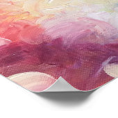 Poster Thick Textured Abstract (Coin)