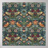 Poster Thief de fraises par William Morris (Devant)