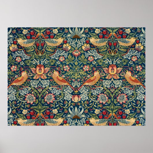 Poster Thief de fraises par William Morris (Devant)