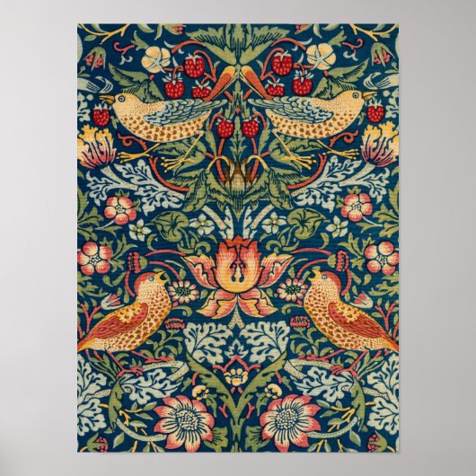 Poster Thief de fraises par William Morris (Devant)