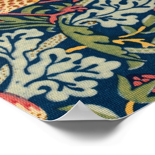 Poster Thief de fraises par William Morris (Coin)