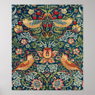 Poster Thief de fraises par William Morris