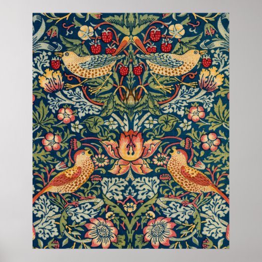 Poster Thief de fraises par William Morris (Devant)