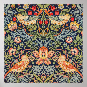 Poster Thief fraise William Morris