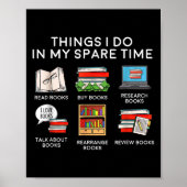 Poster Things I Do In My Spare Time  (Devant)