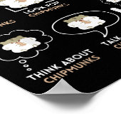 Poster Things I Do In My Spare Time Chipmunk Lover Funny  (Coin)