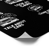 Poster Things I Do In My Spare Time Funny Car Enthusiast  (Coin)