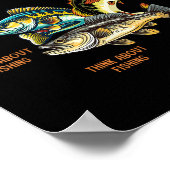 Poster Things I Do In My Spare Time Funny Fishing Things  (Coin)