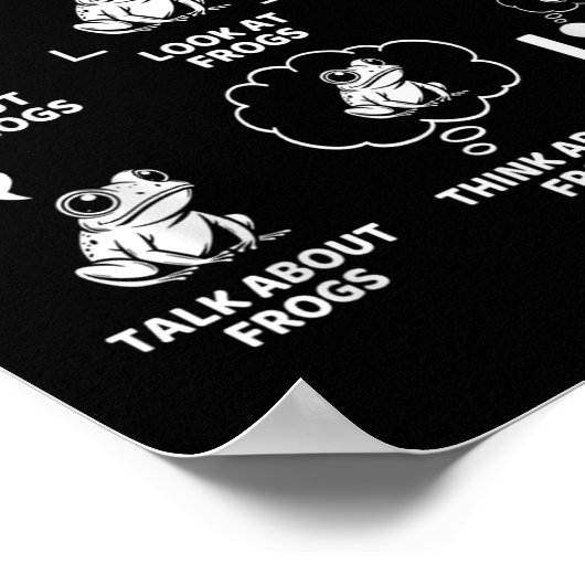 Poster Things I Do In My Spare Time Funny Frog Lover  (Coin)