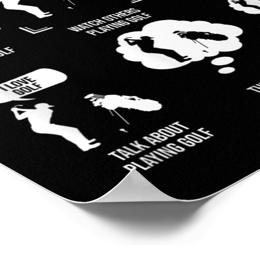 Poster Things I Do In My Spare Time, Golf Player  (Coin)