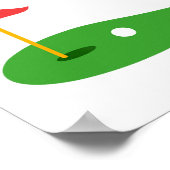 Poster Thir-tee 30th Golf Birthday Party Thirtieth Golf P (Coin)