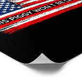 Poster This Ggy Won't Be Quiet Funny Flag (Coin)