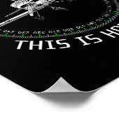 Poster This Is How I Roll Funny Lot Aviation Airplane (Coin)