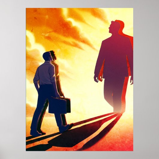 Poster This is Me + This is Who I'm Going To Be on a Wall (Devant)