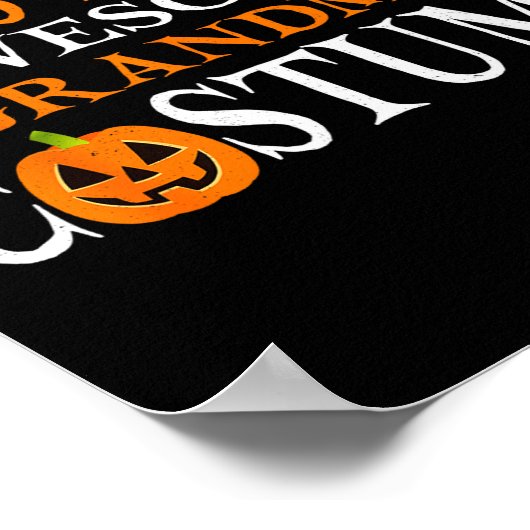 Poster This Is My Awesome Grandma Costume Funny Halloween (Coin)