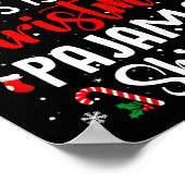 Poster This Is My Christmas Pajama Flamingos Holiday Fun  (Coin)