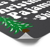 Poster This Is My Christmas Pajama Shirt Funny Retro Matc (Coin)