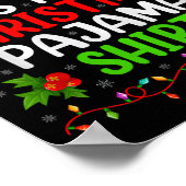 Poster This Is My Christmas Pajamas Funny Xmas Family Chr (Coin)