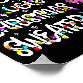 Poster This Is My It's Too Hot For Ugly Sweater Flamingo  (Coin)