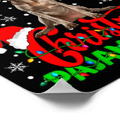 Poster This Is My Weimaraner Dog Ugly Christmas Pajama Sw (Coin)