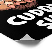 Poster This Is Our Cuddle Shirt Cute Beaver Couple  (Coin)
