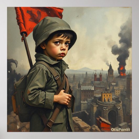 POSTER THIS WAR WILL NEVER END-3 (Devant)