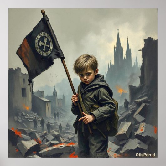 POSTER THIS WAR WILL NEVER END-5 (Devant)