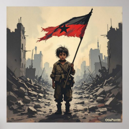 POSTER THIS WAR WILL NEVER END-8 (Devant)