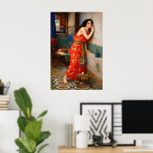 Poster Thisbe by John William Waterhouse (Bureau à domicile)