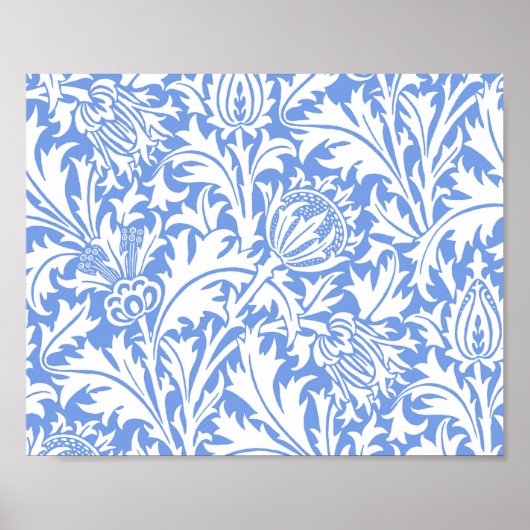 Poster Thistle, William Morris (Devant)