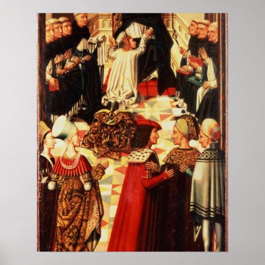 Poster Thomas Aquinas reçu dans l'O dominicain (Devant)