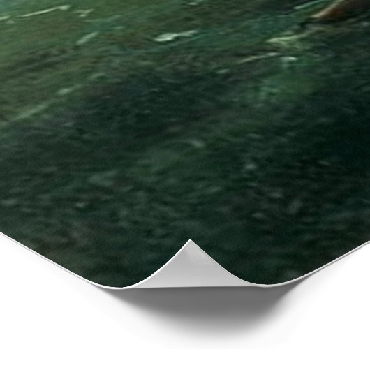 Poster Thomas Birch / Bouche du Delaware, 1828 / (Coin)