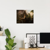 Poster Thomas Cole - Expulsion du Jardin d'Eden (Bureau à domicile)