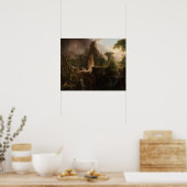 Poster Thomas Cole - Expulsion du Jardin d'Eden (Cuisine)