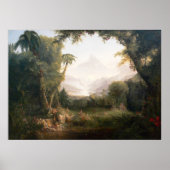 Poster Thomas Cole Le Jardin d'Eden (Devant)