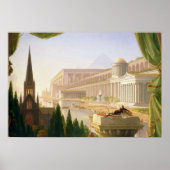 Poster Thomas Cole - Le rêve de l'architecte (Devant)