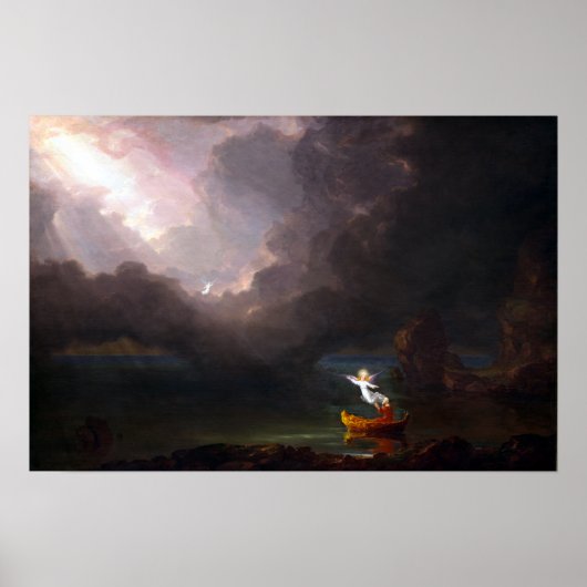 Poster Thomas Cole Le Voyage de la vie Vieillesse (Devant)