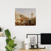 Poster Thomas Cole Perfection Le cours de l'Empire (Bureau à domicile)