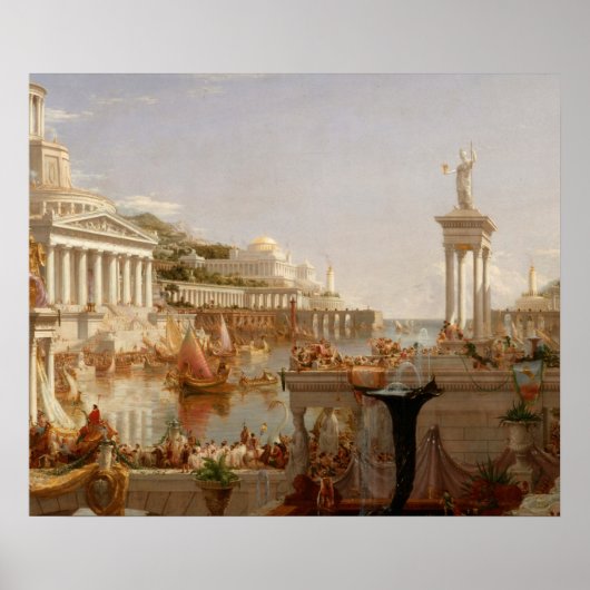 Poster Thomas Cole Perfection Le cours de l'Empire (Devant)