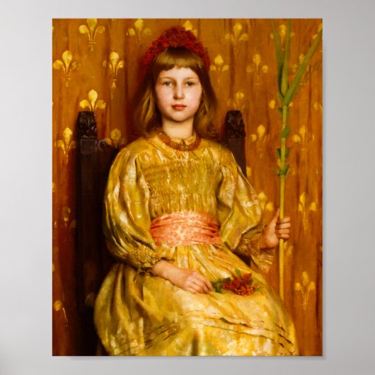 Poster Thomas Cooper Gotch : Ma couronne et mon sceptre,  (Devant)