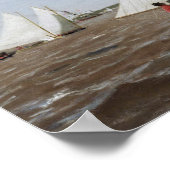 Poster Thomas Eakins - Sailboats Racing on the Delaware (Coin)