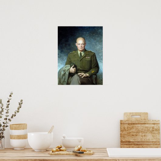 Poster Thomas Edgar Stephens Dwight D. Eisenhower (Cuisine)