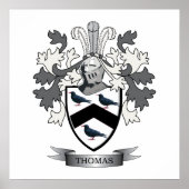 Poster Thomas Family Crest (Devant)