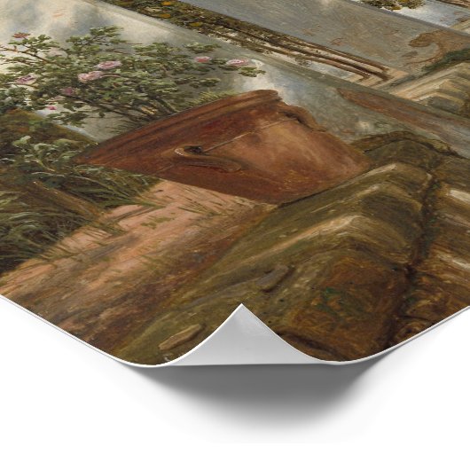 Poster Thomas Fearnley - Pergola avec oranges (Coin)