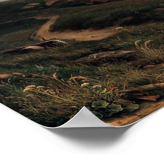 Poster Thomas Fearnley The Grindelwaldgletscher (Coin)