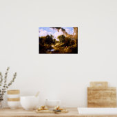 Poster Thomas Gainsborough : Paysage à Suffolk (Cuisine)