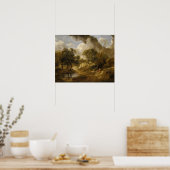 Poster Thomas Gainsborough - Paysage à Suffolk (Cuisine)
