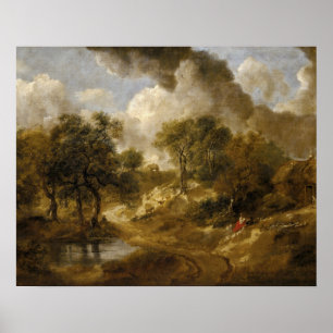 Poster Thomas Gainsborough - Paysage à Suffolk